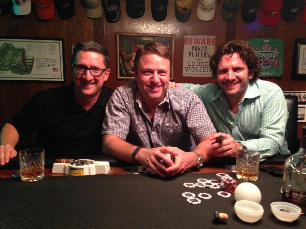 Scott, Jeremy, & John in 'The Shed'