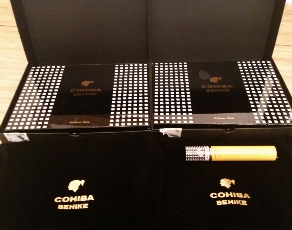 Two Boxes of Cohiba Behike 56s