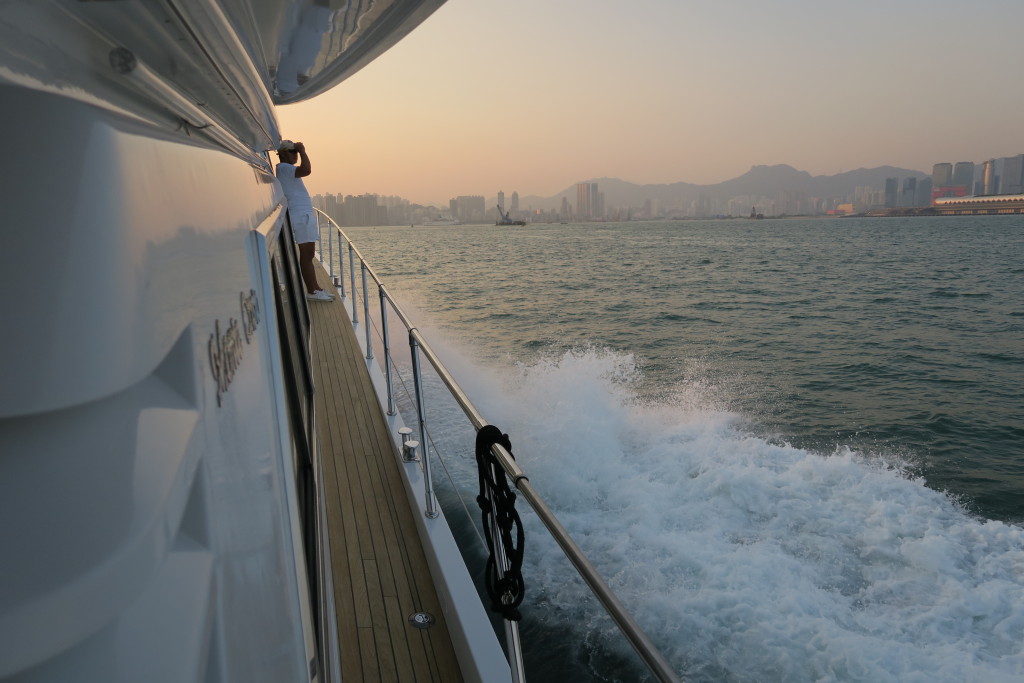 Boating in Hong Kong